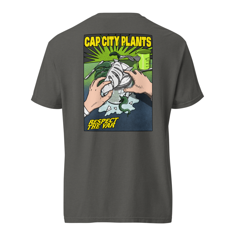 Cap City Lab T-Shirt Charcoal Pre Order
